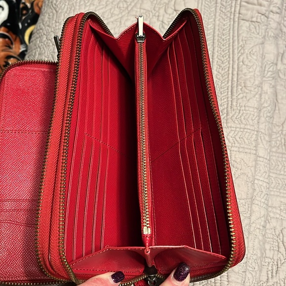 Coach Red Travel Organizer - Picture 5 of 5